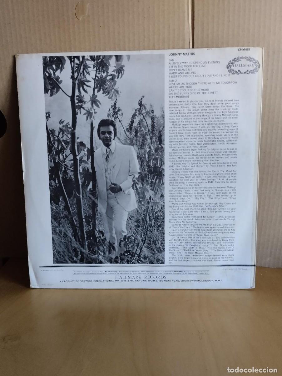 Discos de vinilo: JOHNNY MATHIS ---- JOHNNY MATHIS - Foto 2
