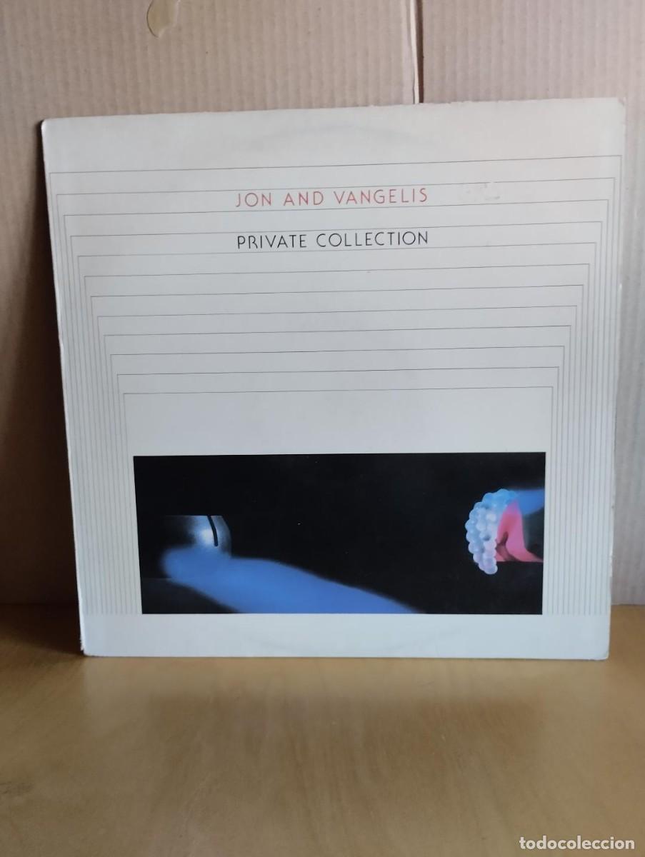 Discos de vinilo: JON AND VANGELIS --- PRIVATE COLLECTION - Foto 1