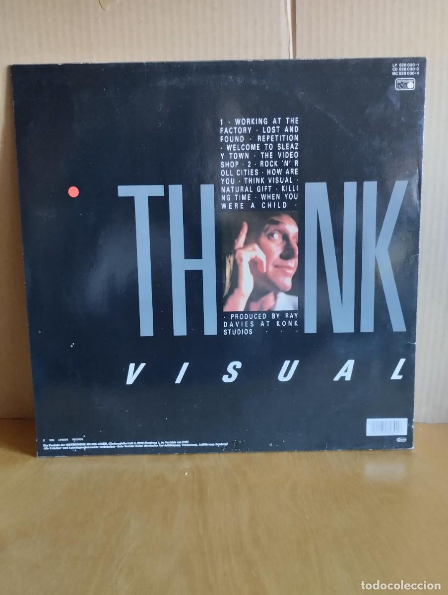 Discos de vinilo: THE KINKS --- THINK VISUAL - Foto 2