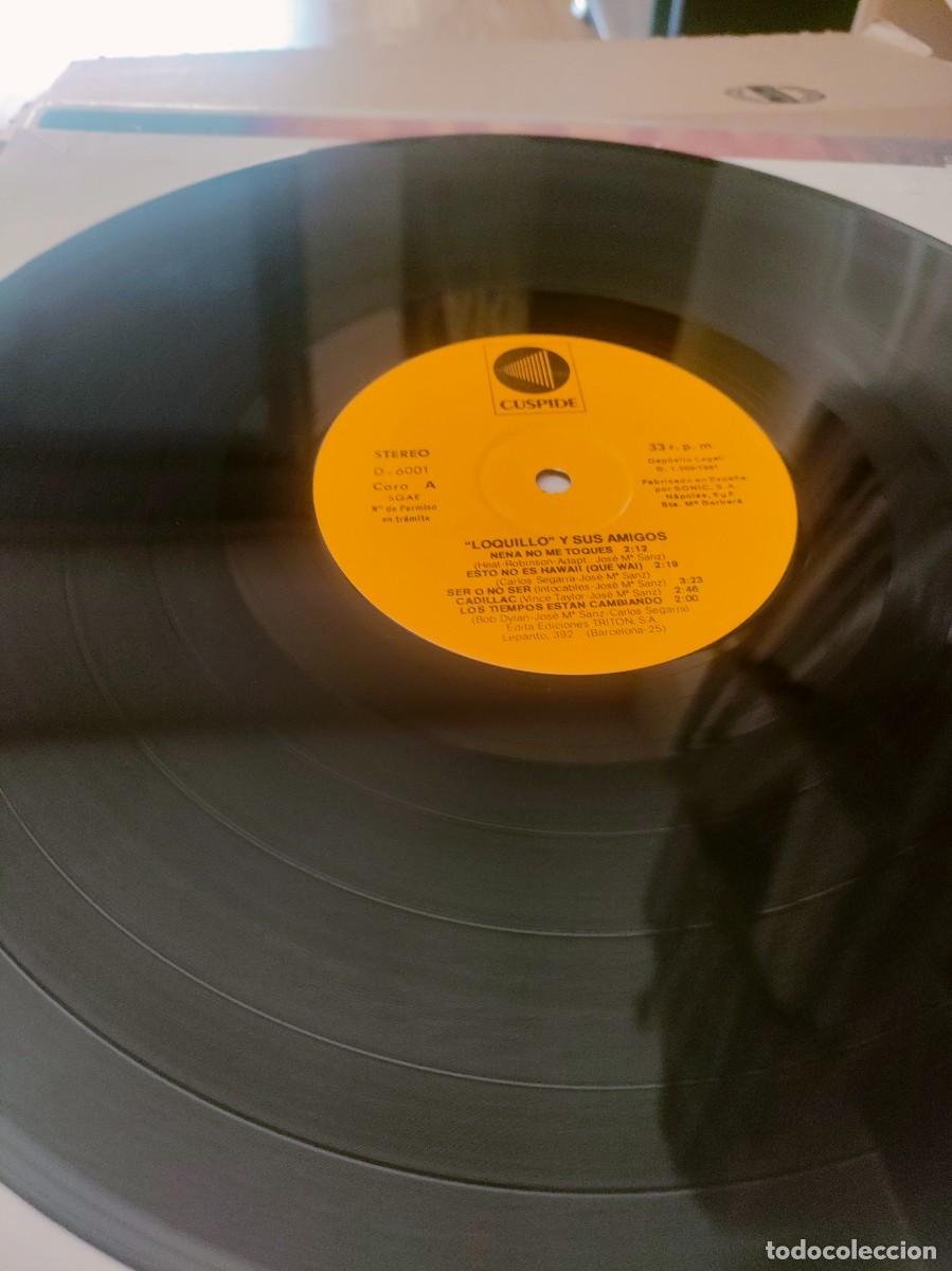 Discos de vinilo: LOQUILLO - LOS TIEMPOS ESTAN CAMBIANDO. CUSPIDE - Foto 4