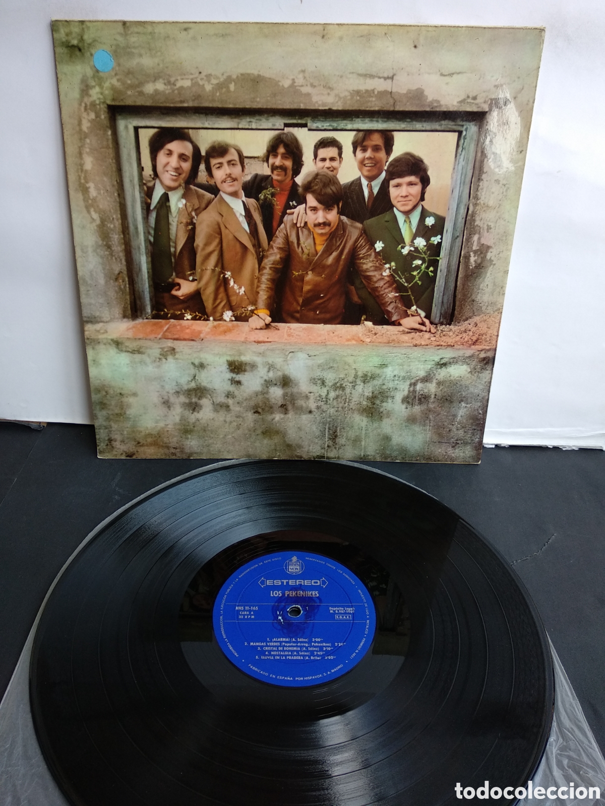 Discos de vinilo: LOS PEKENIKES, ALARMA, HISPAVOX,C.1 - Foto 2