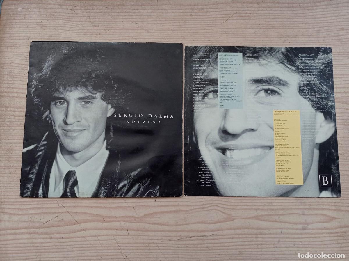Discos de vinilo: Sergio Dalma - Adivina LP - Lote 1 - Foto 1