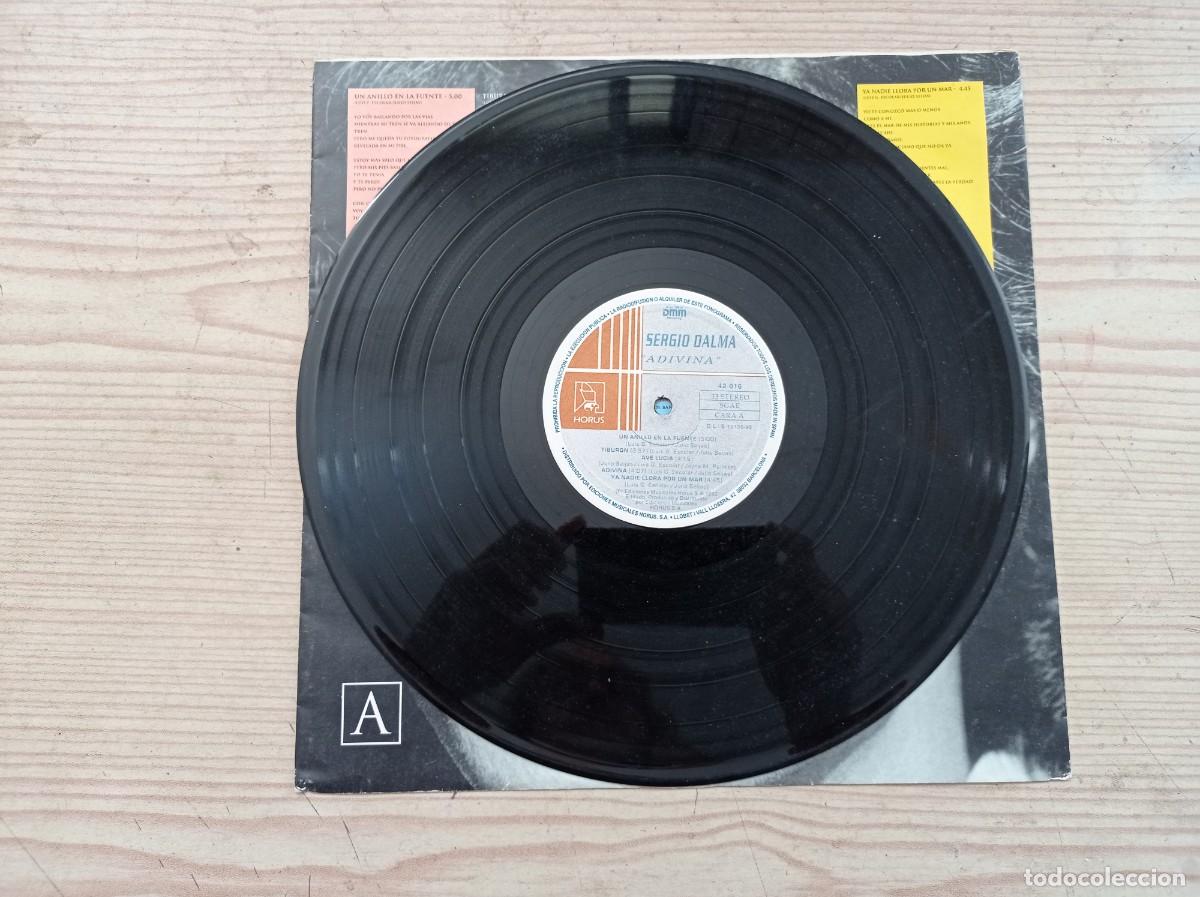 Discos de vinilo: Sergio Dalma - Adivina LP - Lote 1 - Foto 3