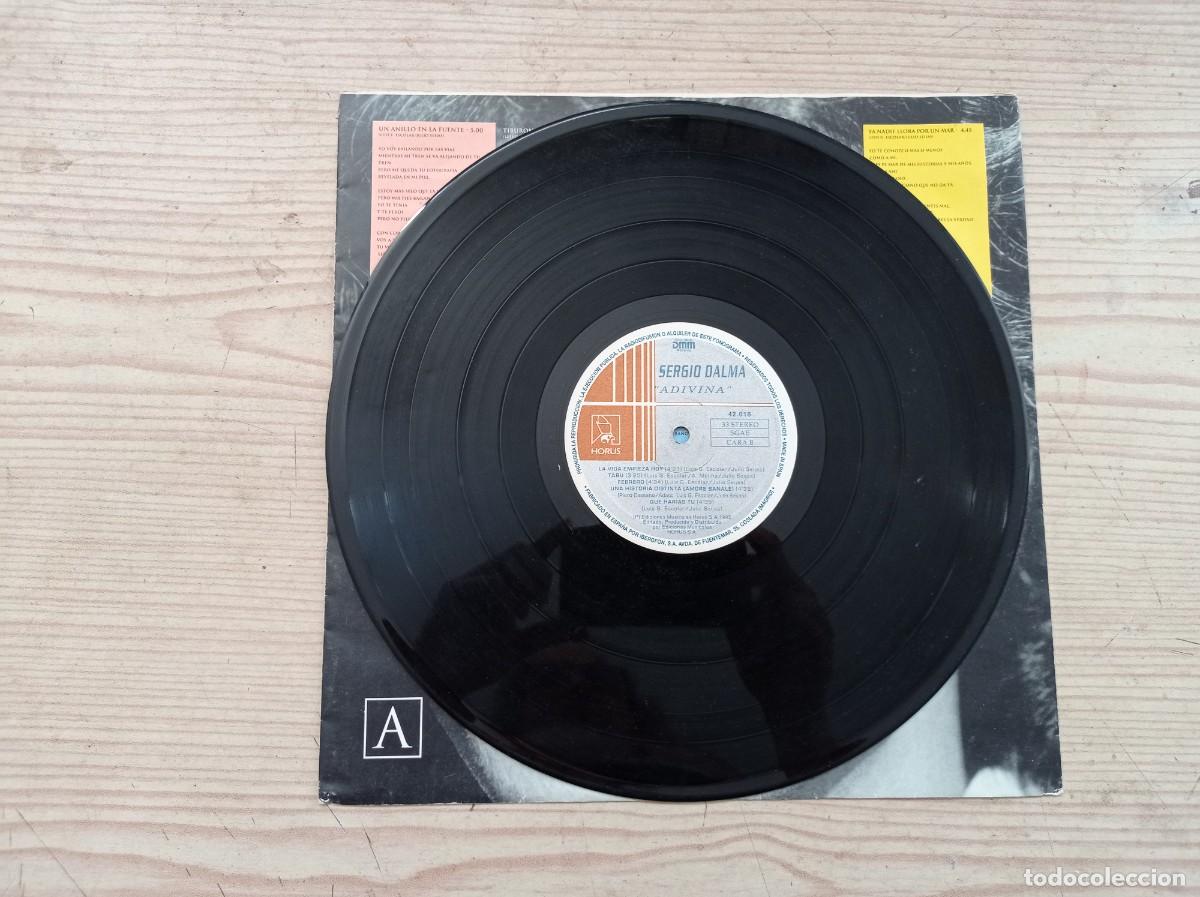 Discos de vinilo: Sergio Dalma - Adivina LP - Lote 1 - Foto 4