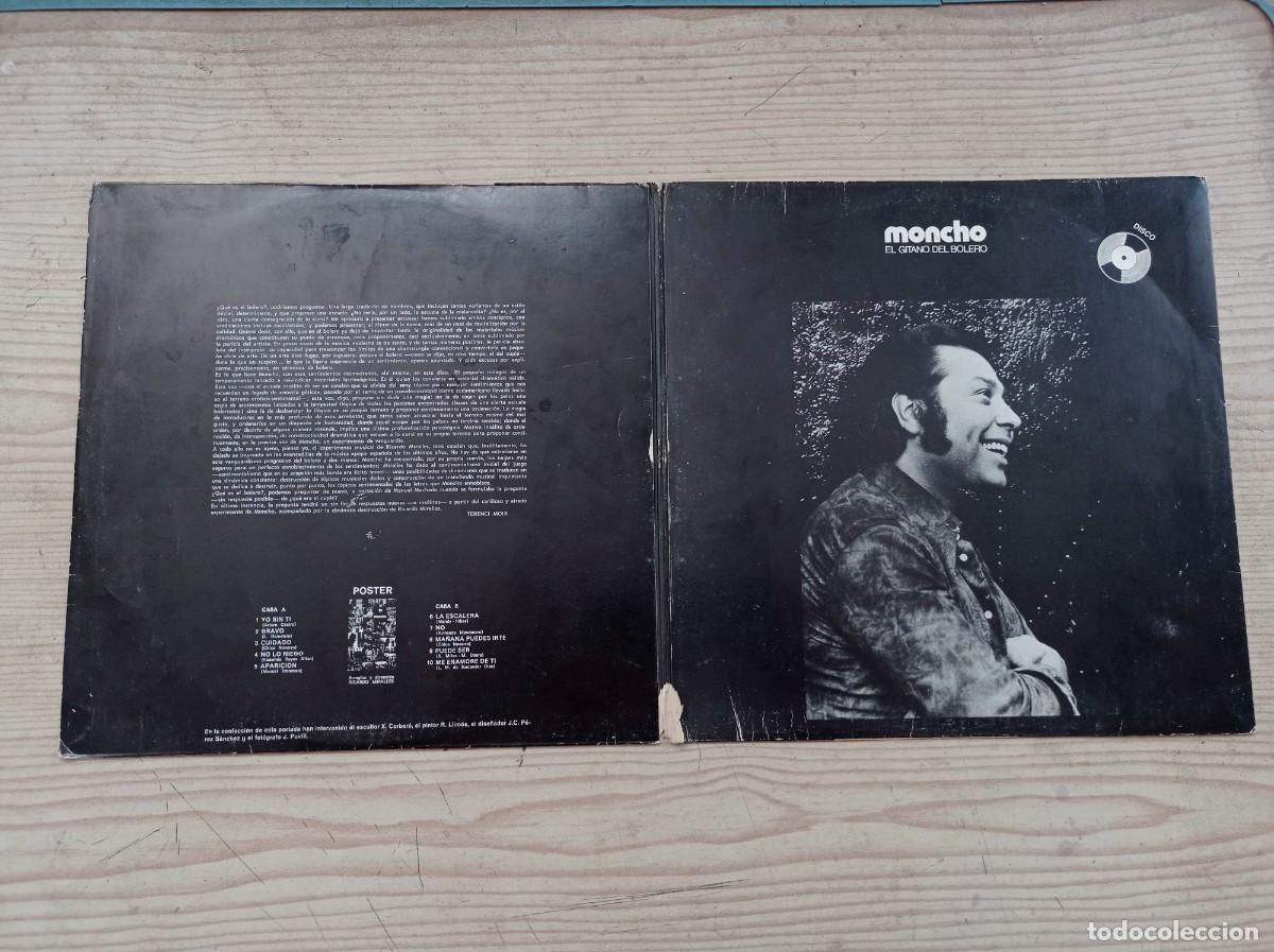 Discos de vinilo: Moncho - El Gitano Del Bolero LP - Foto 2