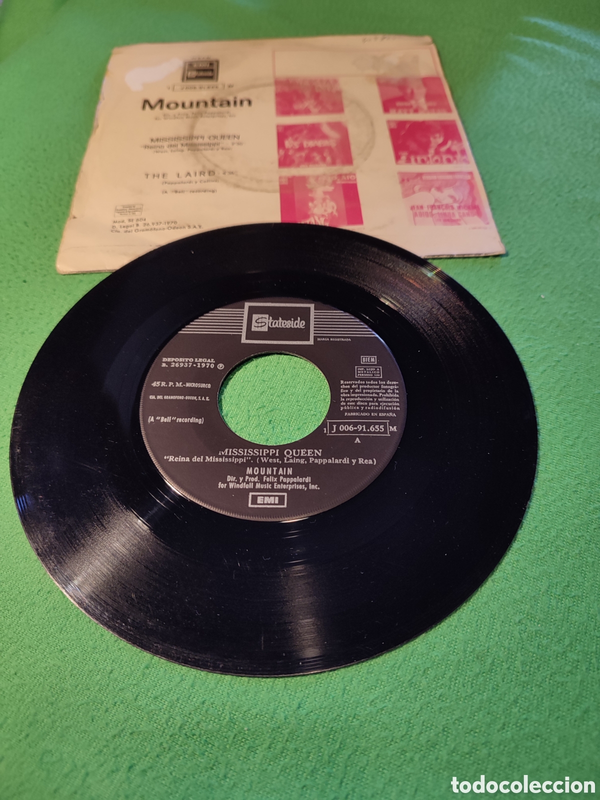 Discos de vinilo: Mountain - Mississippi Queen - Foto 2