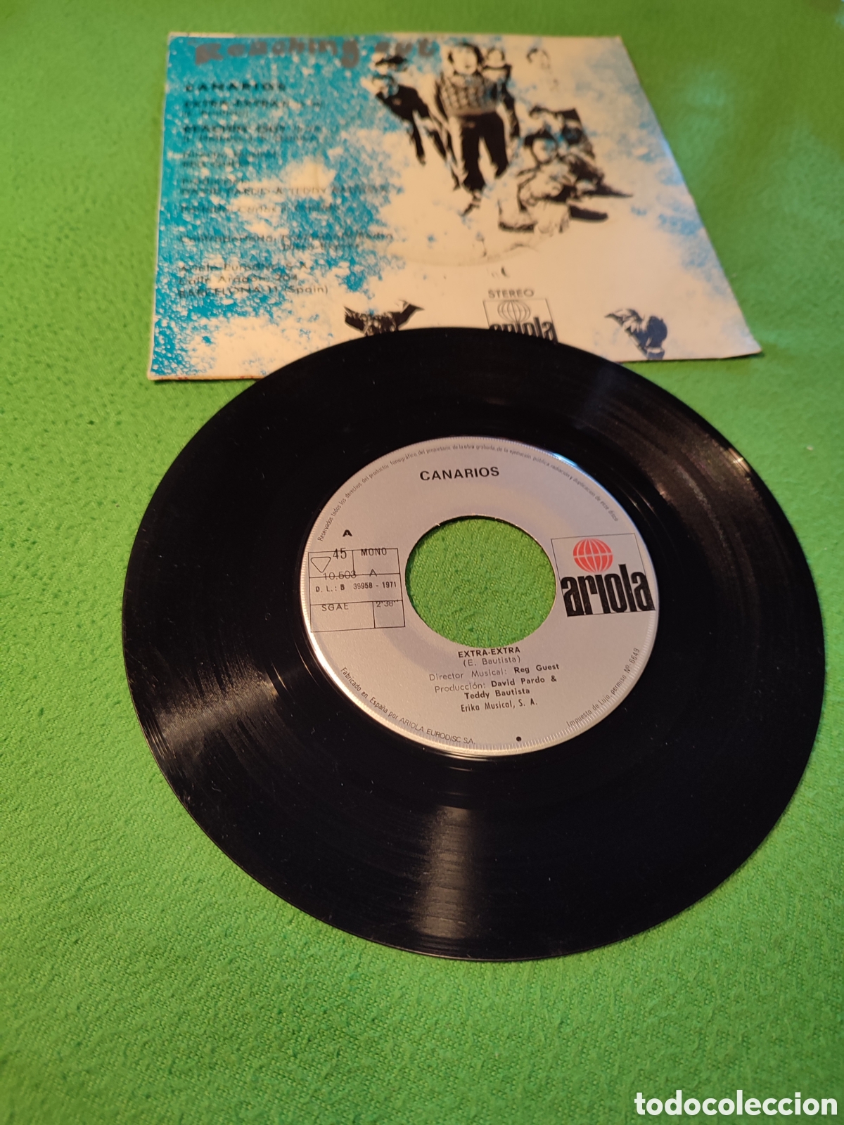 Discos de vinilo: Canarios - Extra extra - Foto 2