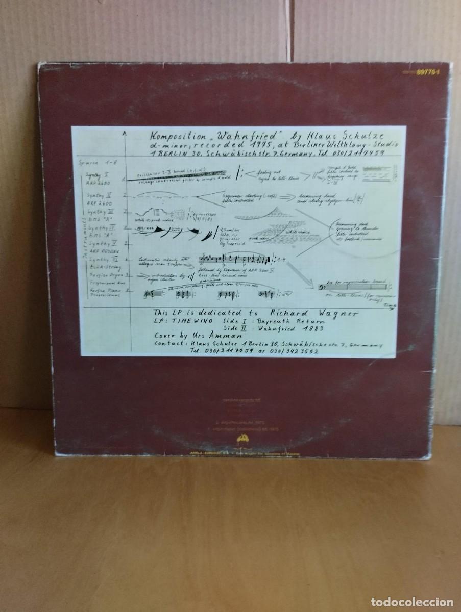 Discos de vinilo: KLAUS SCHULZE --- TIMEWIND - Foto 2