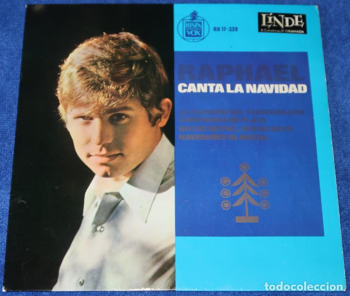 Discos de vinilo: Raphael canta la Navidad - Hispavox (1965) - Foto 1