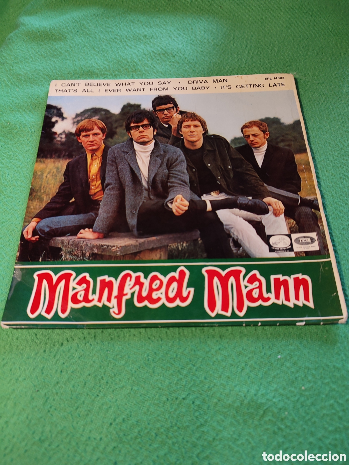 Discos de vinilo: Manfred Mann - I Cant believe....+ 3 - Foto 1