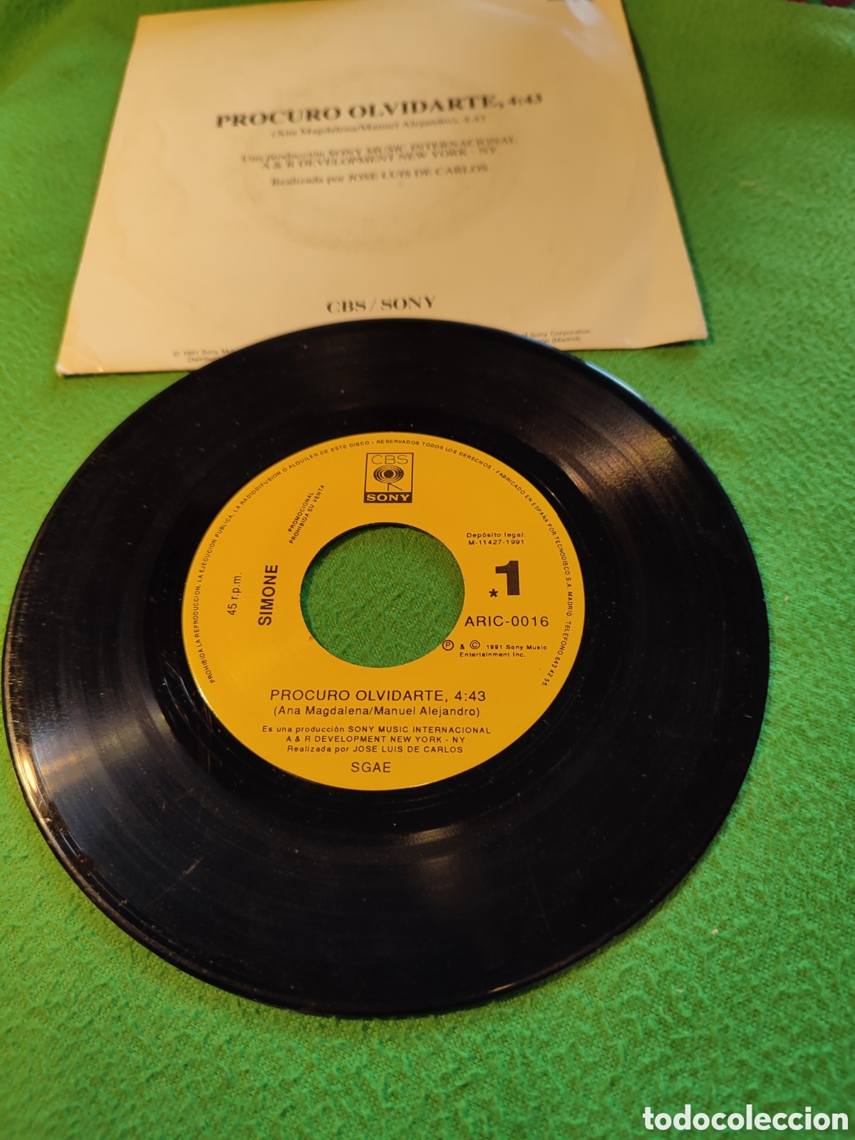 Discos de vinilo: Simone - Procuro olvidarte - Foto 2