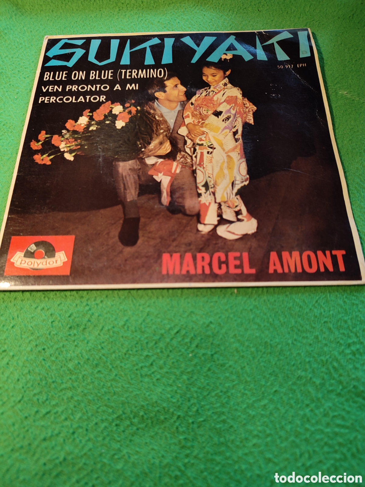 Discos de vinilo: Marcel Amont- Sukiyaki + 3 - Foto 1