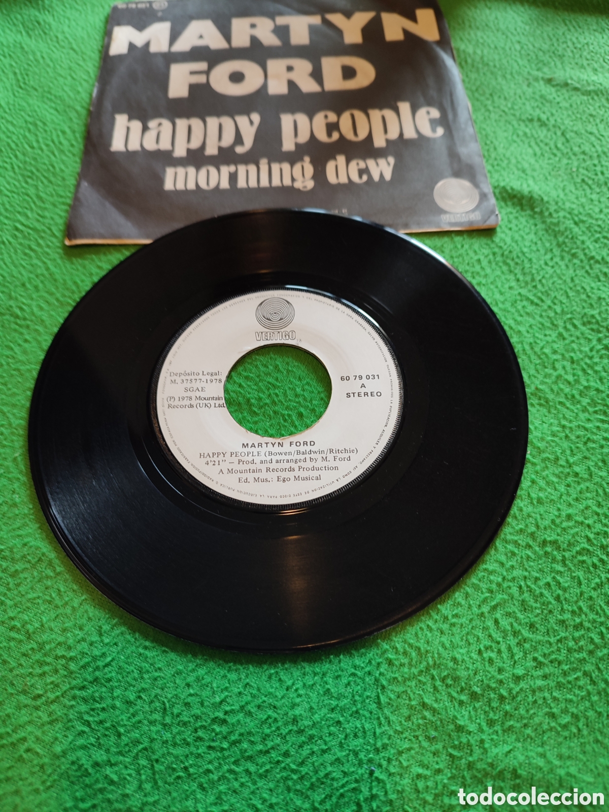 Discos de vinilo: Martyn Ford - Happy People - Foto 2