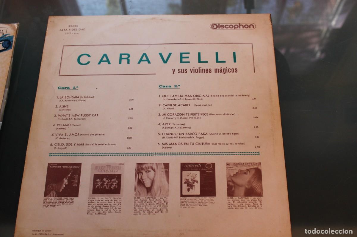 Discos de vinilo: CARAVELLI - J. AIME - Foto 2