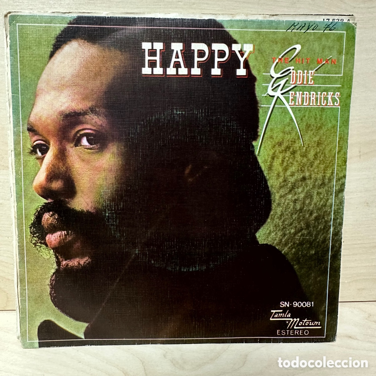 Discos de vinilo: Eddie Kendricks - Happy (7&rdquo;, Single) - Foto 1