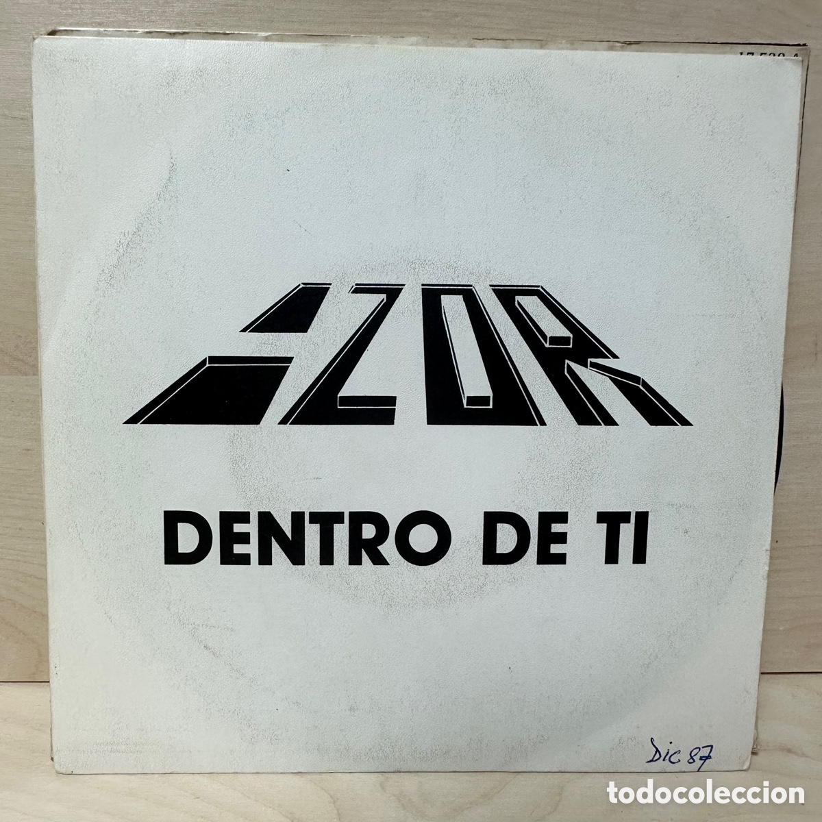 Discos de vinilo: Azor - Dentro De Ti (7&rdquo;, Single, Promo) - Foto 1