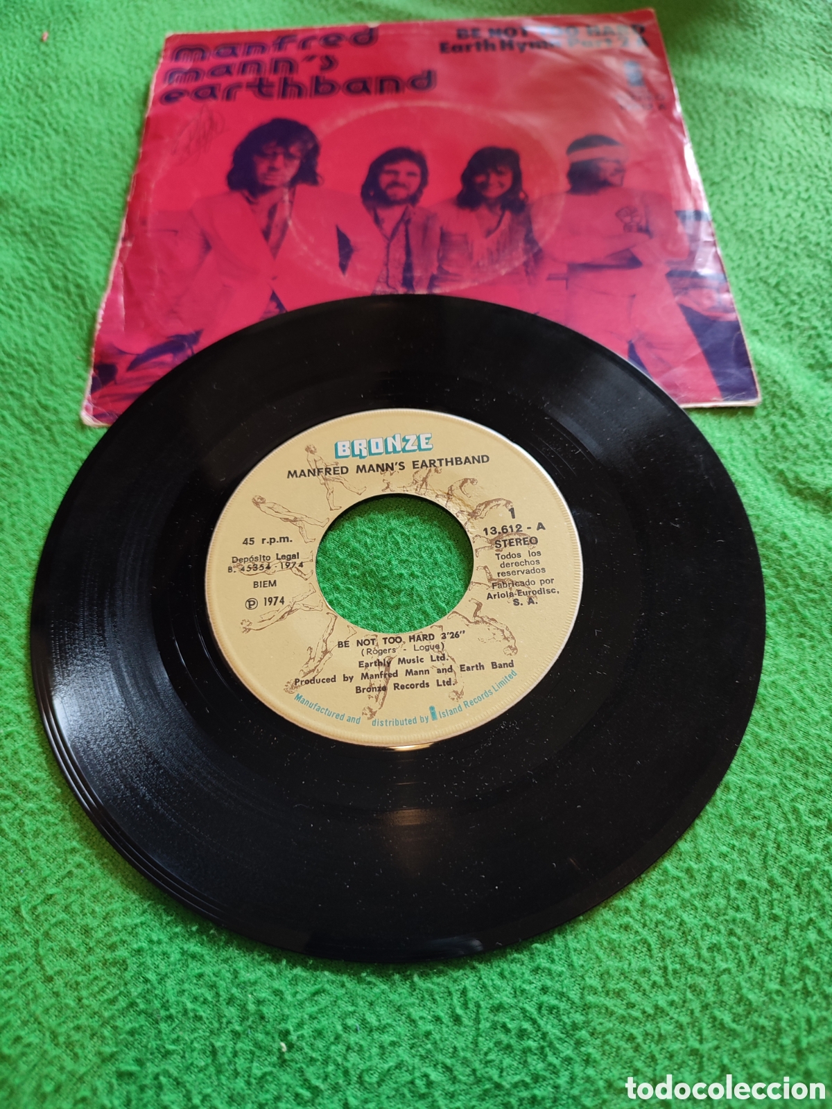Discos de vinilo: Manfred Mann Earth Band - Be not too hard - Foto 2