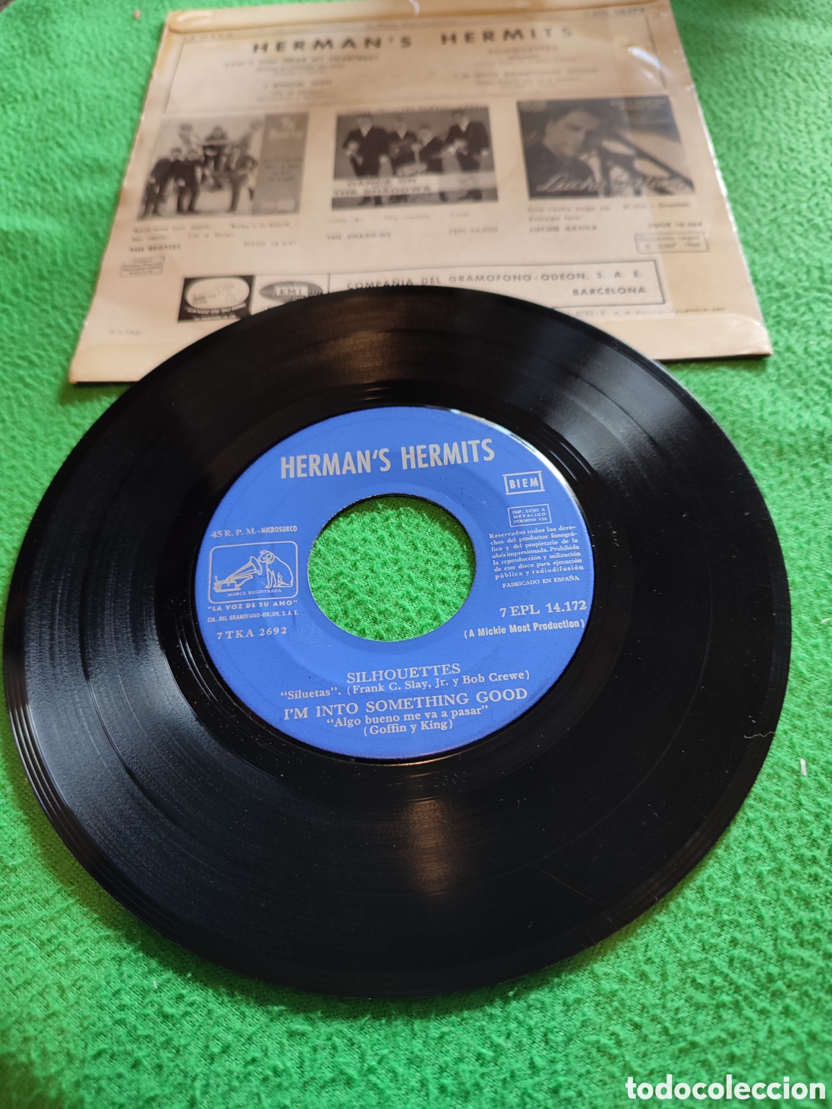 Discos de vinilo: Hermans Hermits - Silhouette- 3 - Foto 2