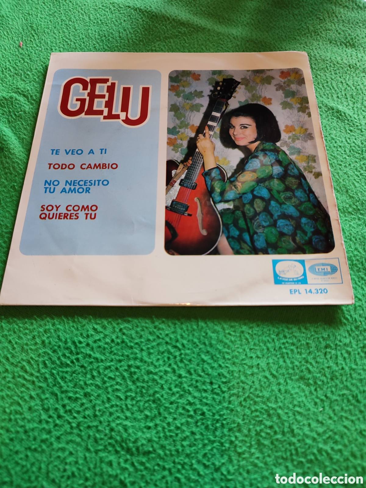 Discos de vinilo: Gelu - Te veo a ti + 3 - Foto 1