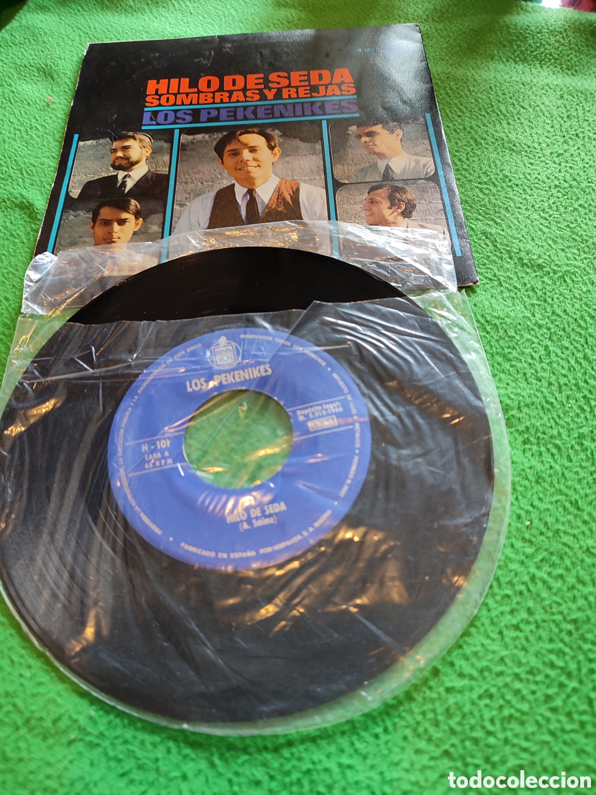 Discos de vinilo: Los Pekenikes - Hilo de seda - Foto 2