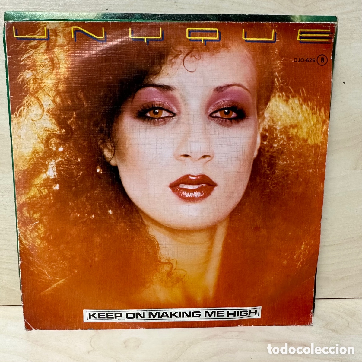 Discos de vinilo: Unyque - Keep On Making Me High (7&rdquo;, Single, Promo) - Foto 1
