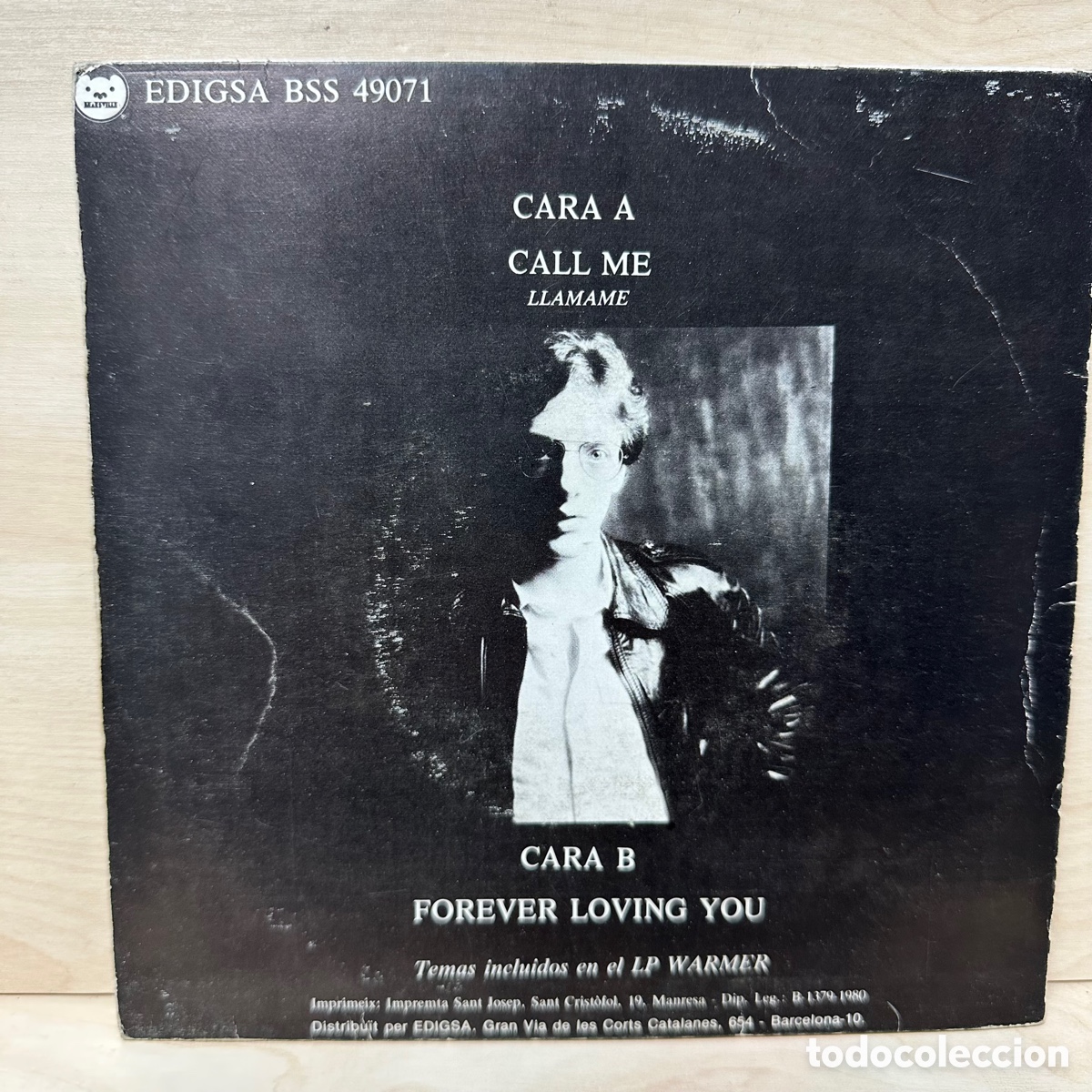 Discos de vinilo: Randy Vanwarmer - Call Me (7&rdquo;, Single) - Foto 2