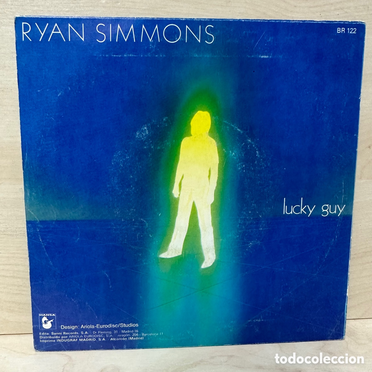 Discos de vinilo: Ryan Simmons - Lucky Guy (7&rdquo;, Single) - Foto 2