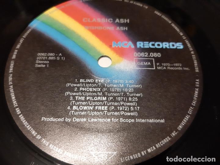 Discos de vinilo: WISHBONE ASH -CLASSIC ASH- (1977) LP DISCO VINILO - Foto 2