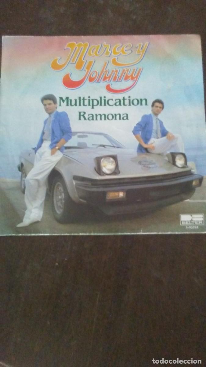 Discos de vinilo: MARCE Y JOHNNY - MULTIPLICATION RAMONA - Foto 1