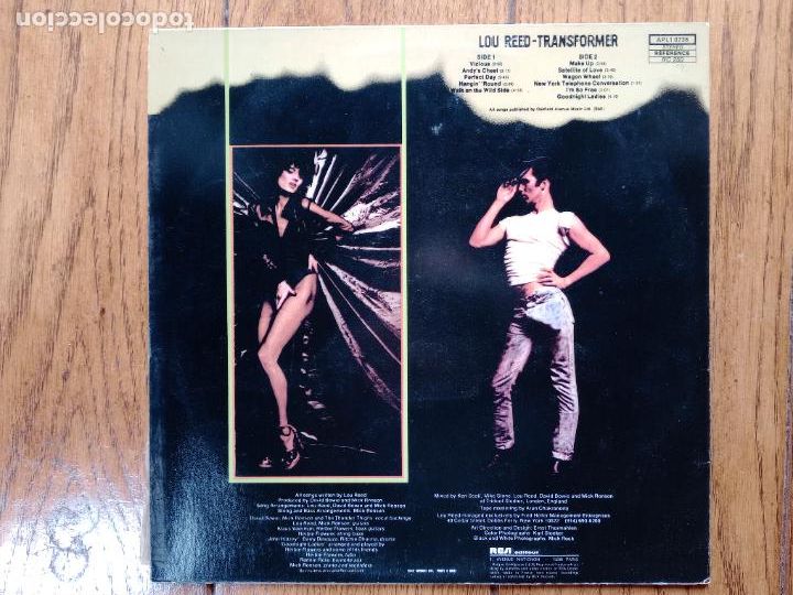 Discos de vinilo: Lou Reed - transformer - Foto 2
