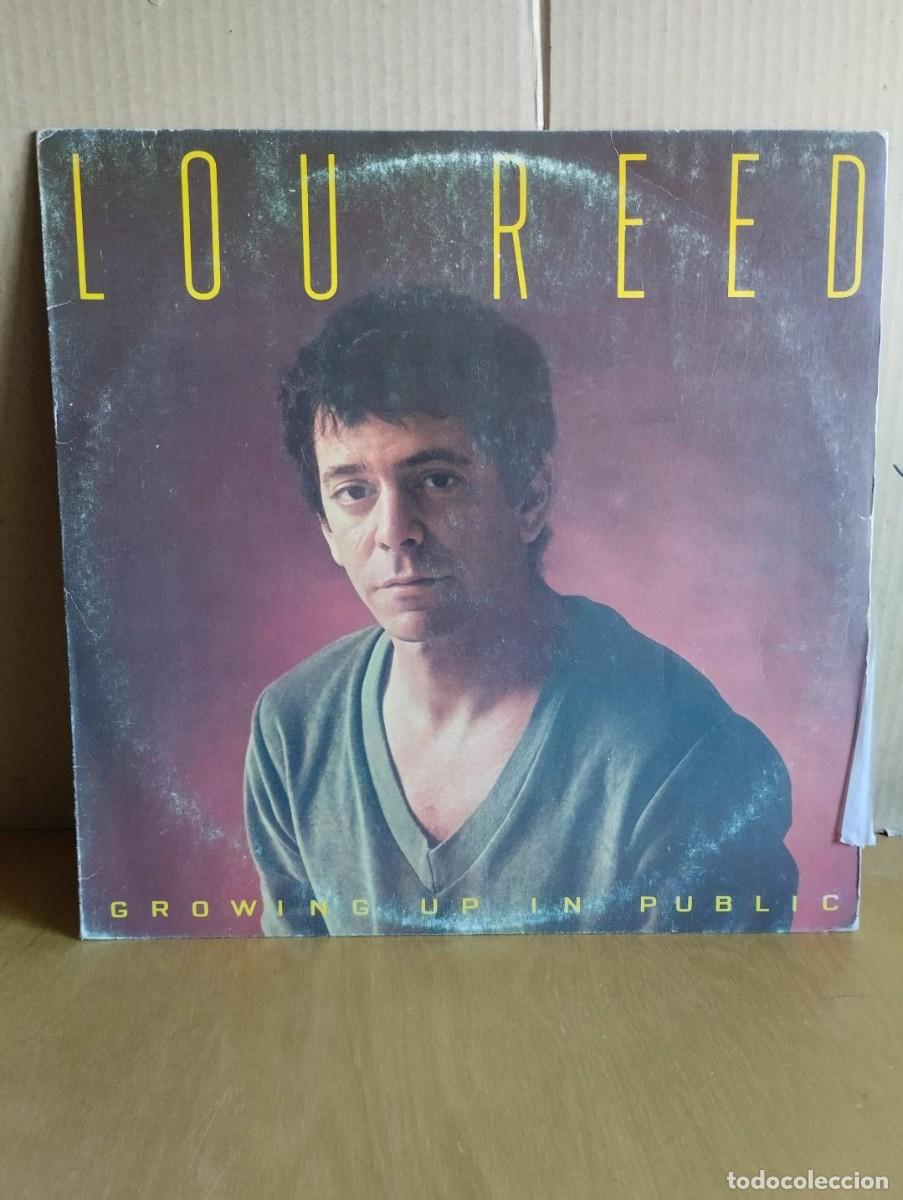 Discos de vinilo: LOU REED ----- GROWING UP IN PUBLIC - Foto 1