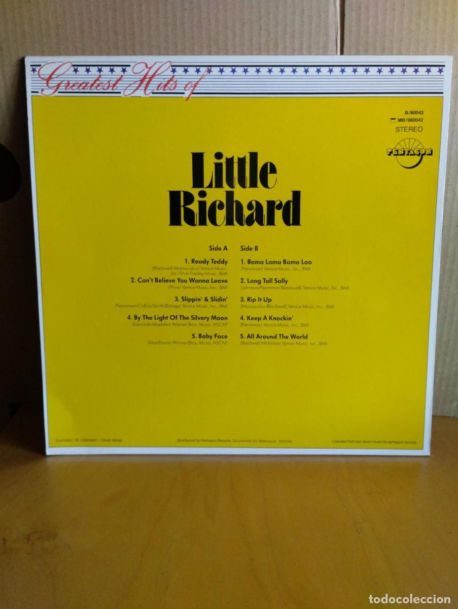 Discos de vinilo: LITTLE RICHARD ---- GREATEST HITS OF - Foto 2