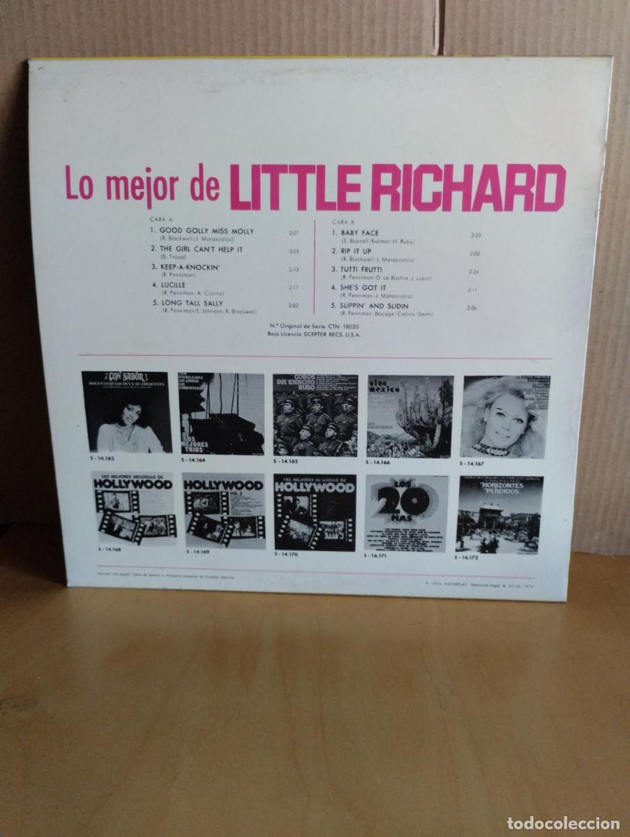Discos de vinilo: LITTLE RICHARD ---- LO MEJOR DE - Foto 2