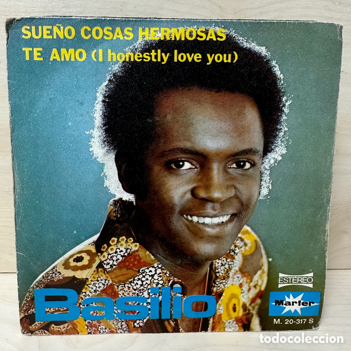 Discos de vinilo: Basilio - Sue&ntilde;o Cosas Hermosas (7&rdquo;, Single) - Foto 1