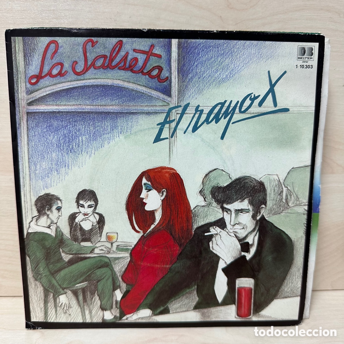 Discos de vinilo: La Salseta - El Rayo X (7&rdquo;, Single) - Foto 1