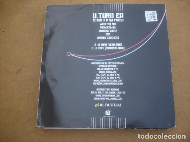 Discos de vinilo: Anton X & Da Fresh U.Turn EP. - Foto 2