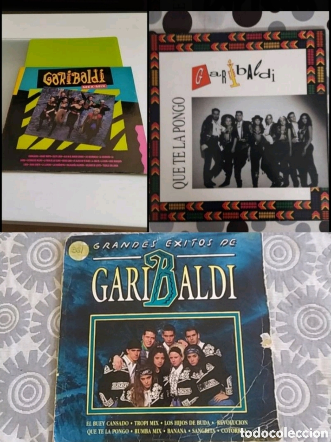 Discos de vinilo: 3 Lps Garibaldi - Foto 1