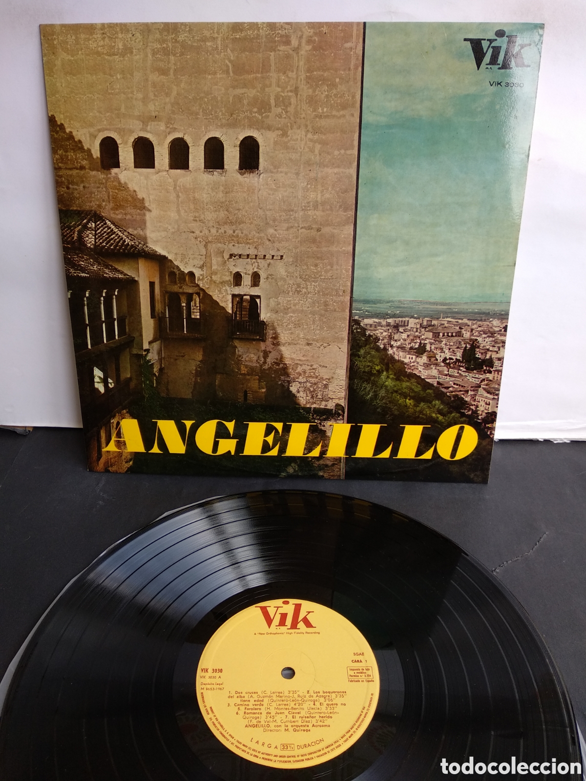 Discos de vinilo: ANGELILLO, SPAIN, VIK, 1967, J.3 - Foto 1