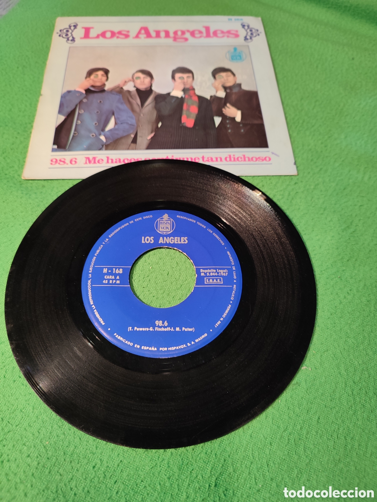Discos de vinilo: Los &Aacute;ngeles - 98.6 - Foto 2