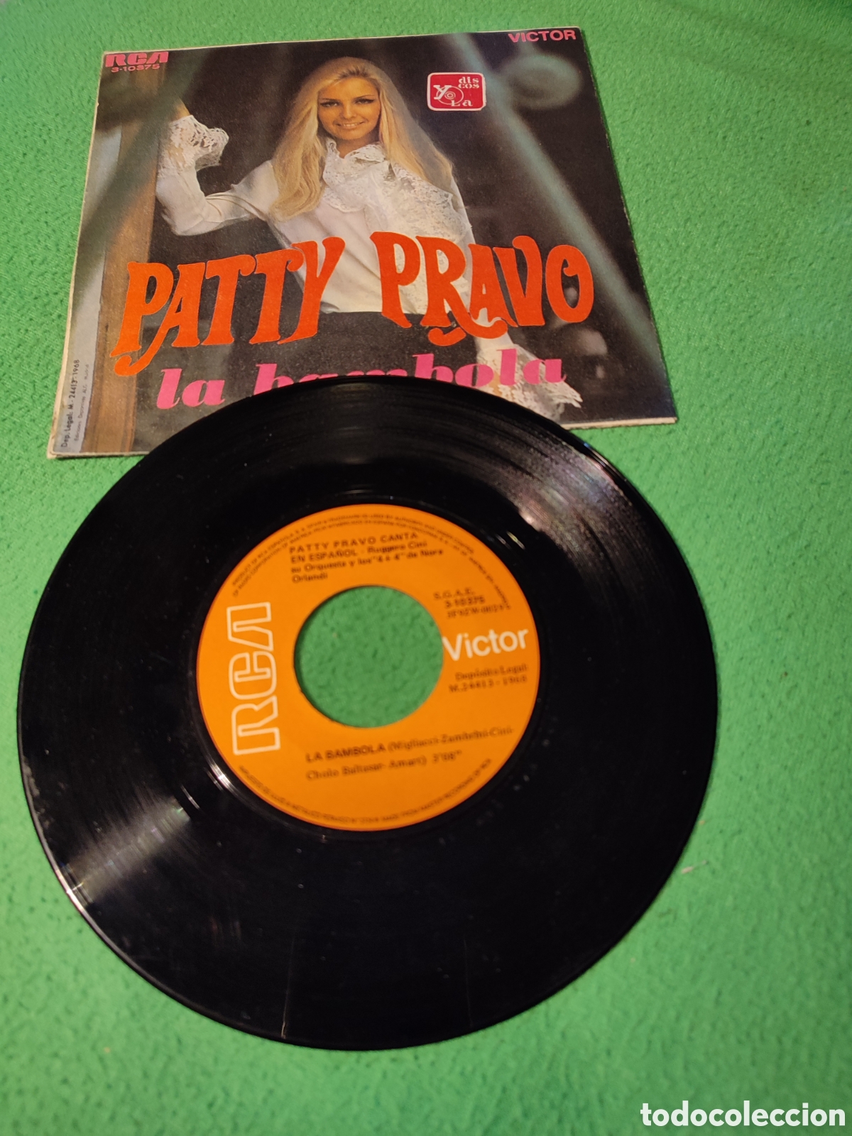 Discos de vinilo: Patty Pravo - La Bambola en castellano - Foto 2