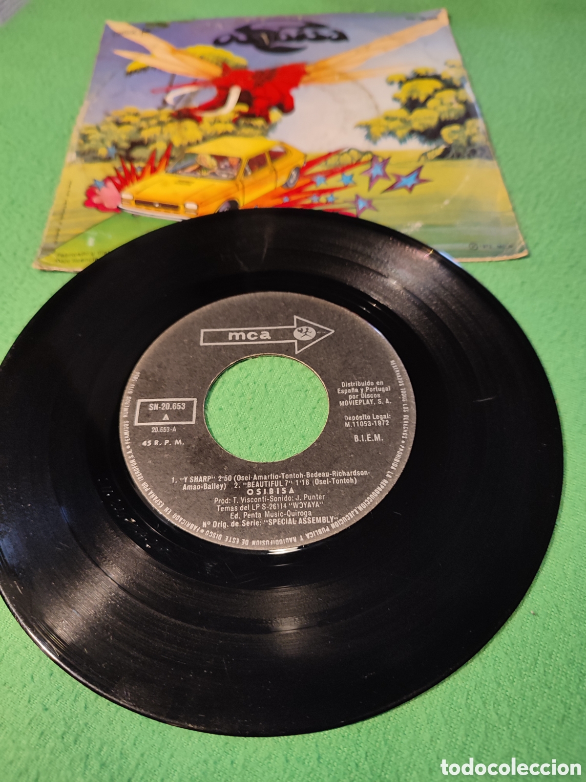 Discos de vinilo: Osibisa - Y Sharp + dos tracks - Foto 2