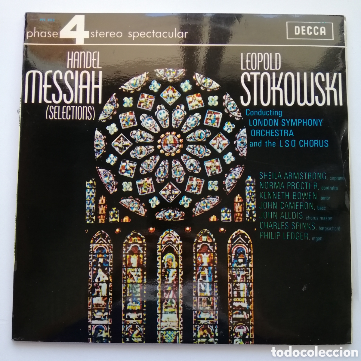 Discos de vinilo: Messiah Leopold Stokowski vinilo - Foto 1