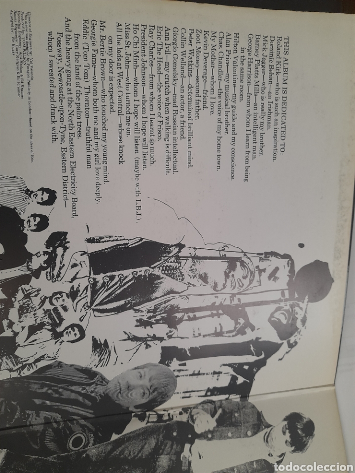 Discos de vinilo: Eric Burdon & The Animals. VINILO. - Foto 2