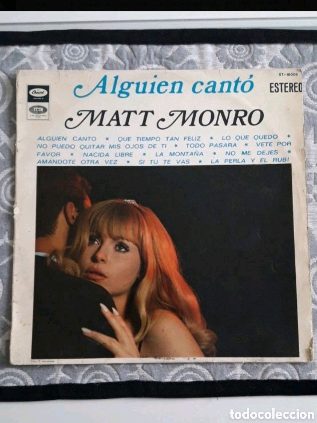 Discos de vinilo: Lp Matt Monro. Alguien cant&oacute; - Foto 1