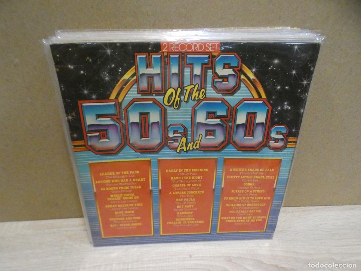 Vinyl-Schallplatten: ARKANSAS1980 lott214 lp leves se&ntilde;ales de uso aun aceptable DOBLE LP RECOP HITS 50S 60S VER TAPA