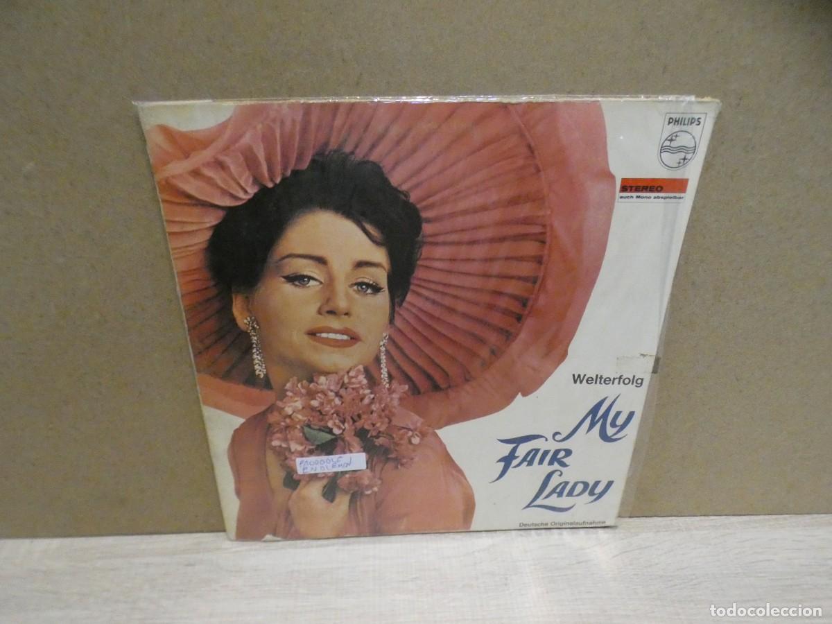 Dischi in vinile: ARKANSAS1980 lott214 lp VINILO leves se&ntilde;ales de uso aun aceptable MY FAIR LADY EN ALEMAN
