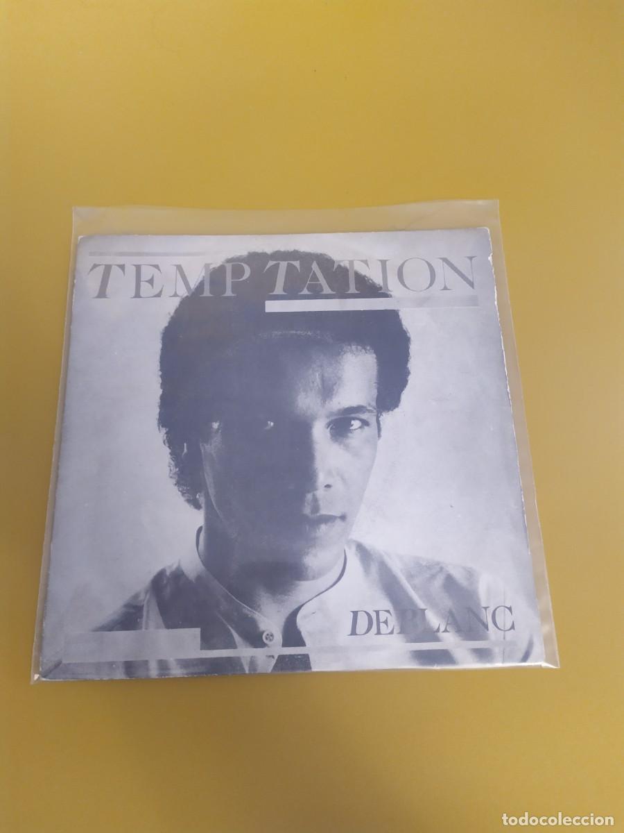 Discos de vinilo: DeBlanc - Temptation / The ladys a fool 1982 - Foto 1
