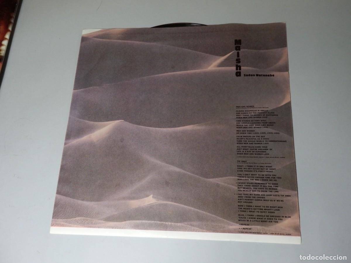 Discos de vinilo: Vinilo Sadao Watanabe Maisha 1983 - Foto 3