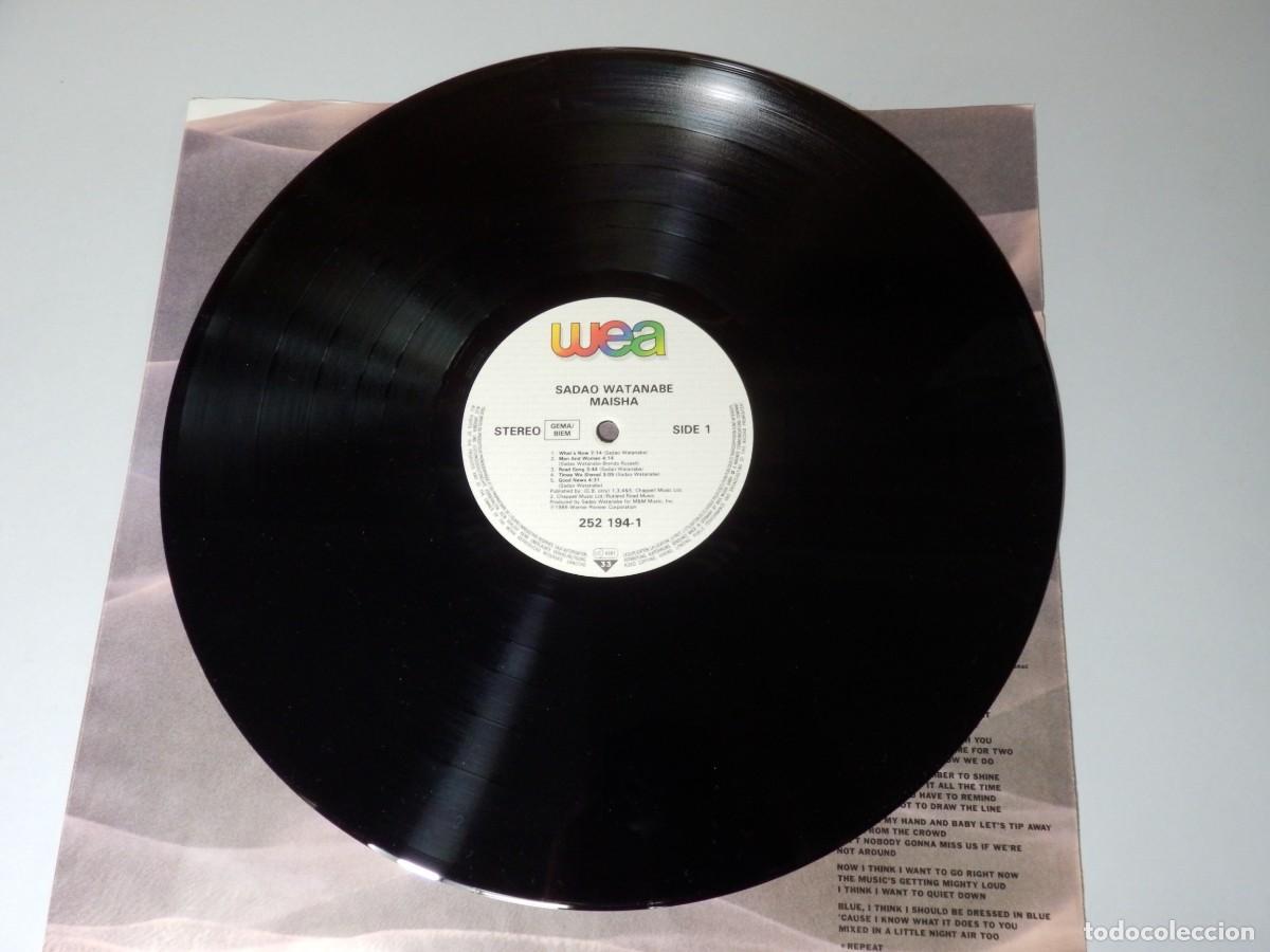 Discos de vinilo: Vinilo Sadao Watanabe Maisha 1983 - Foto 4