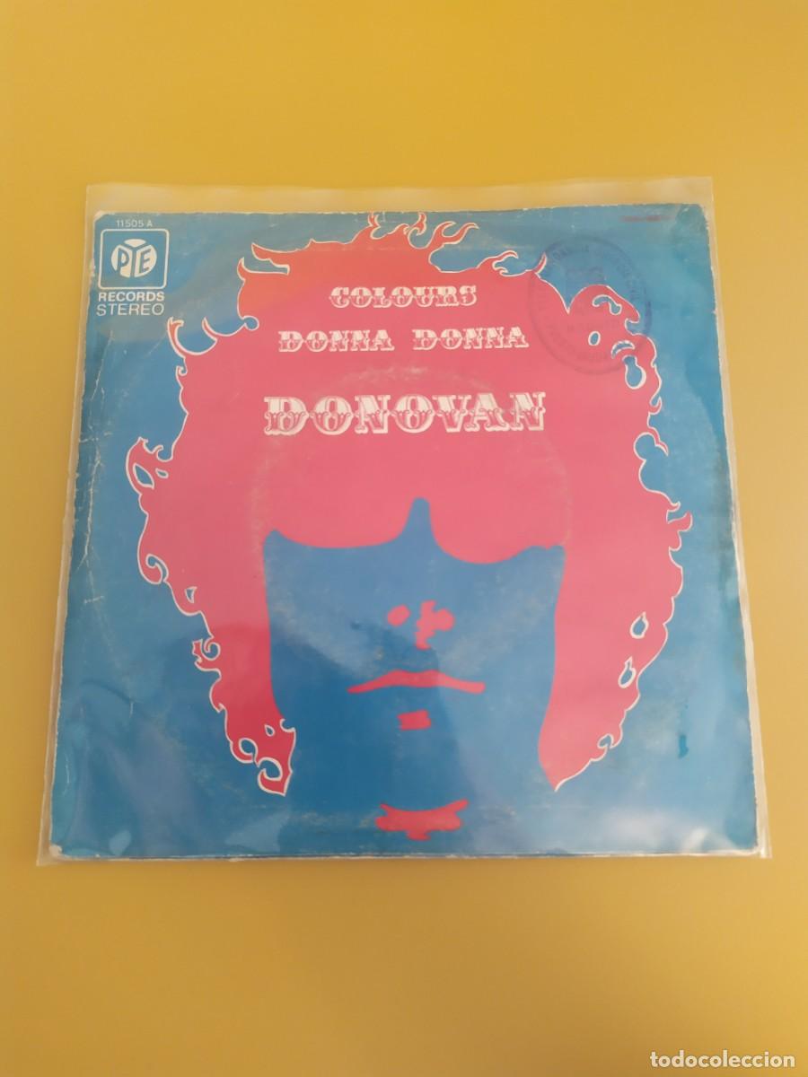 Discos de vinilo: Donovan - Colours / Donna Donna 1972 - Foto 2